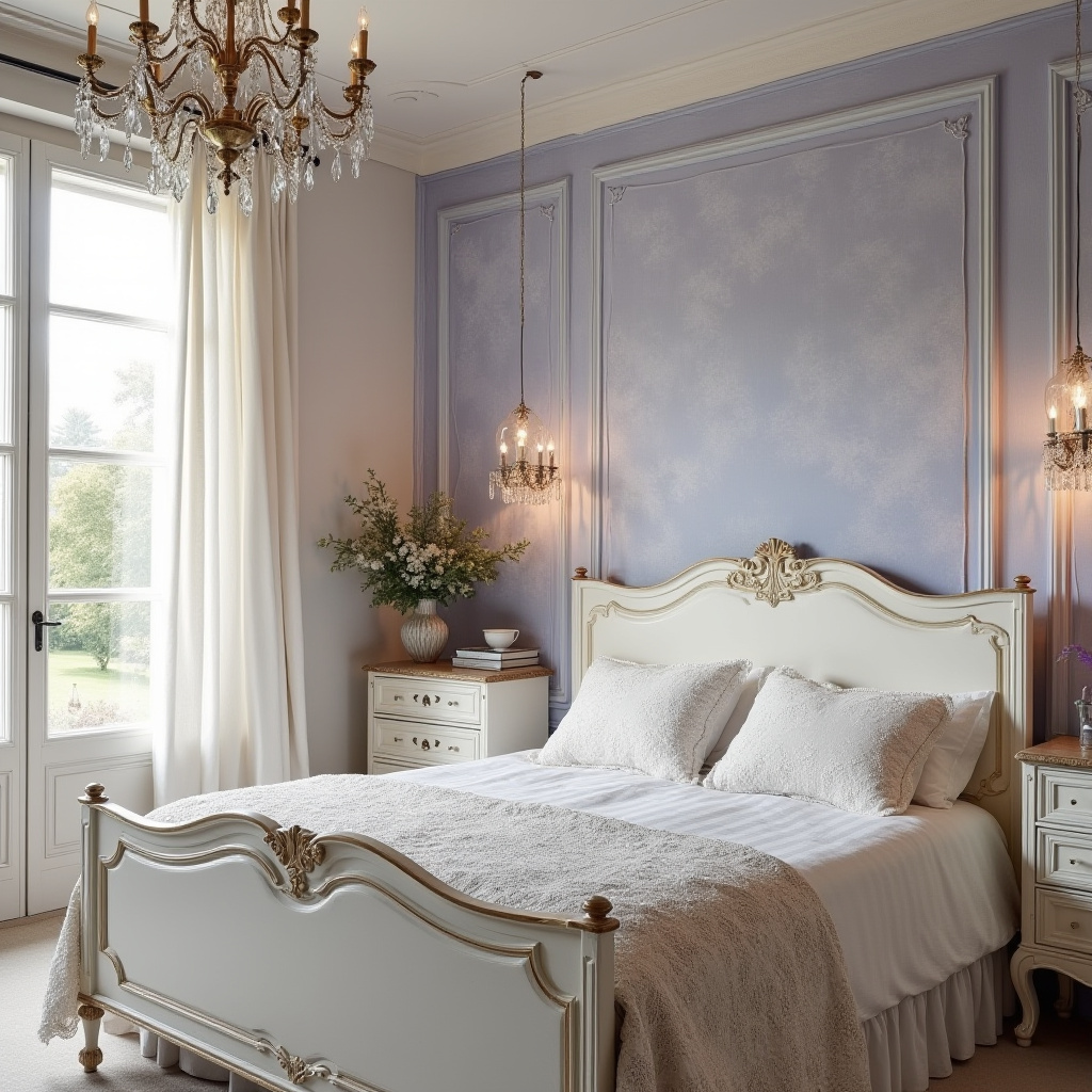 blue bedroom accent wall 33