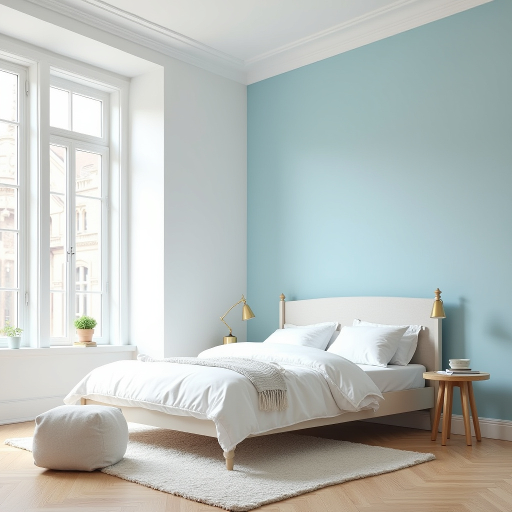 blue bedroom accent wall 8