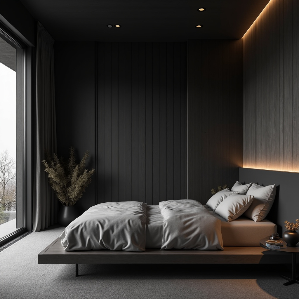 board and batten bedroom accent wall 11