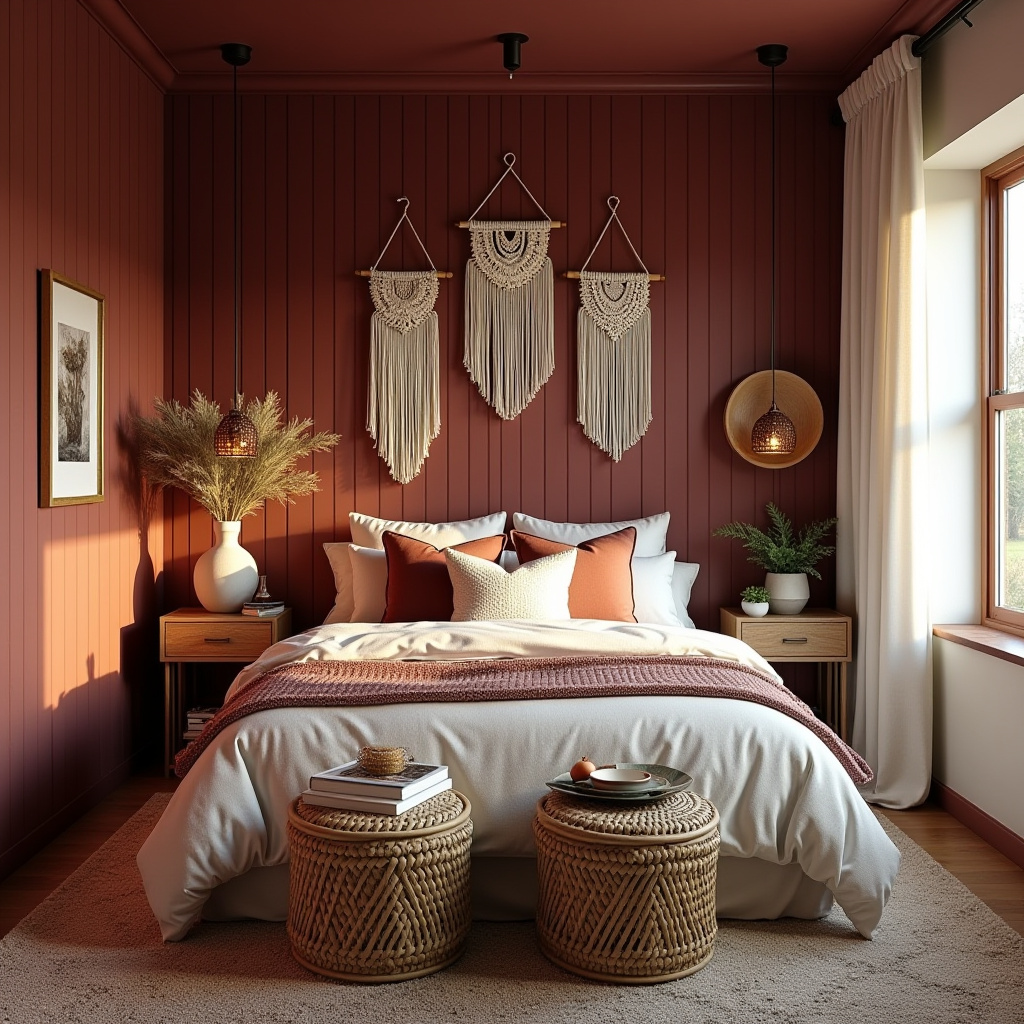 board and batten bedroom accent wall 14