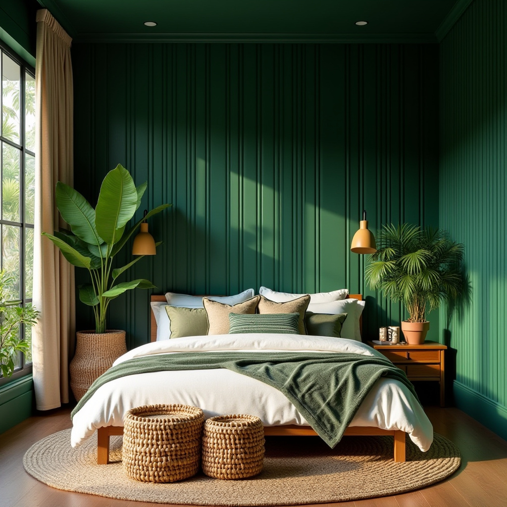 board and batten bedroom accent wall 20