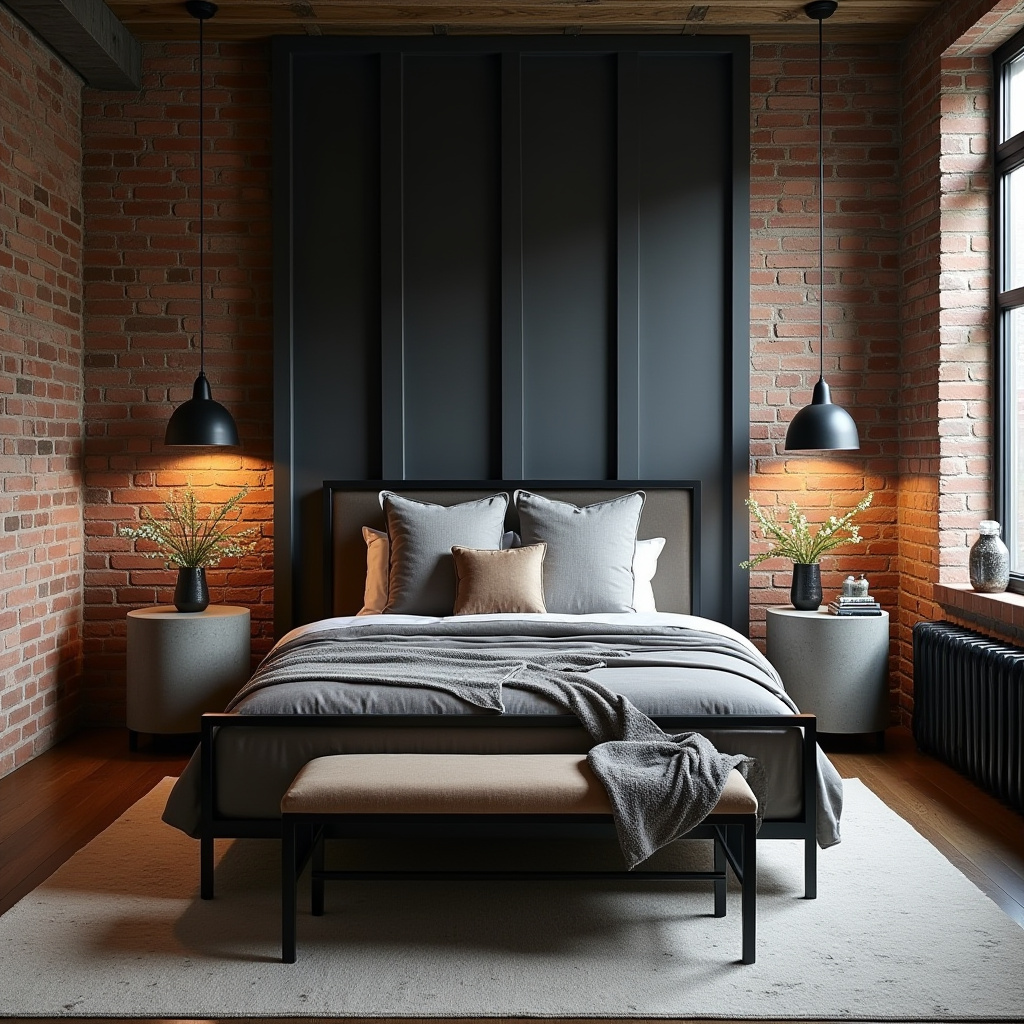 board and batten bedroom accent wall 21
