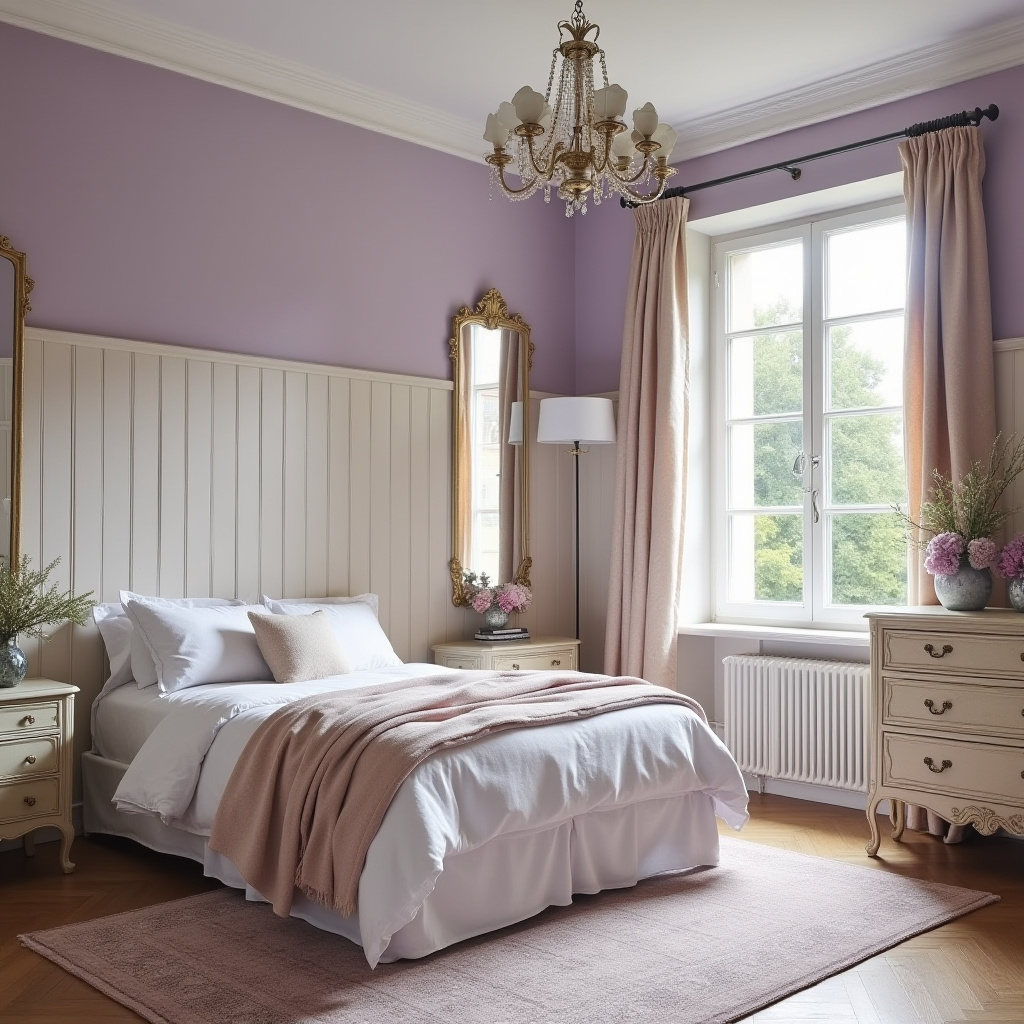 board and batten bedroom accent wall 23