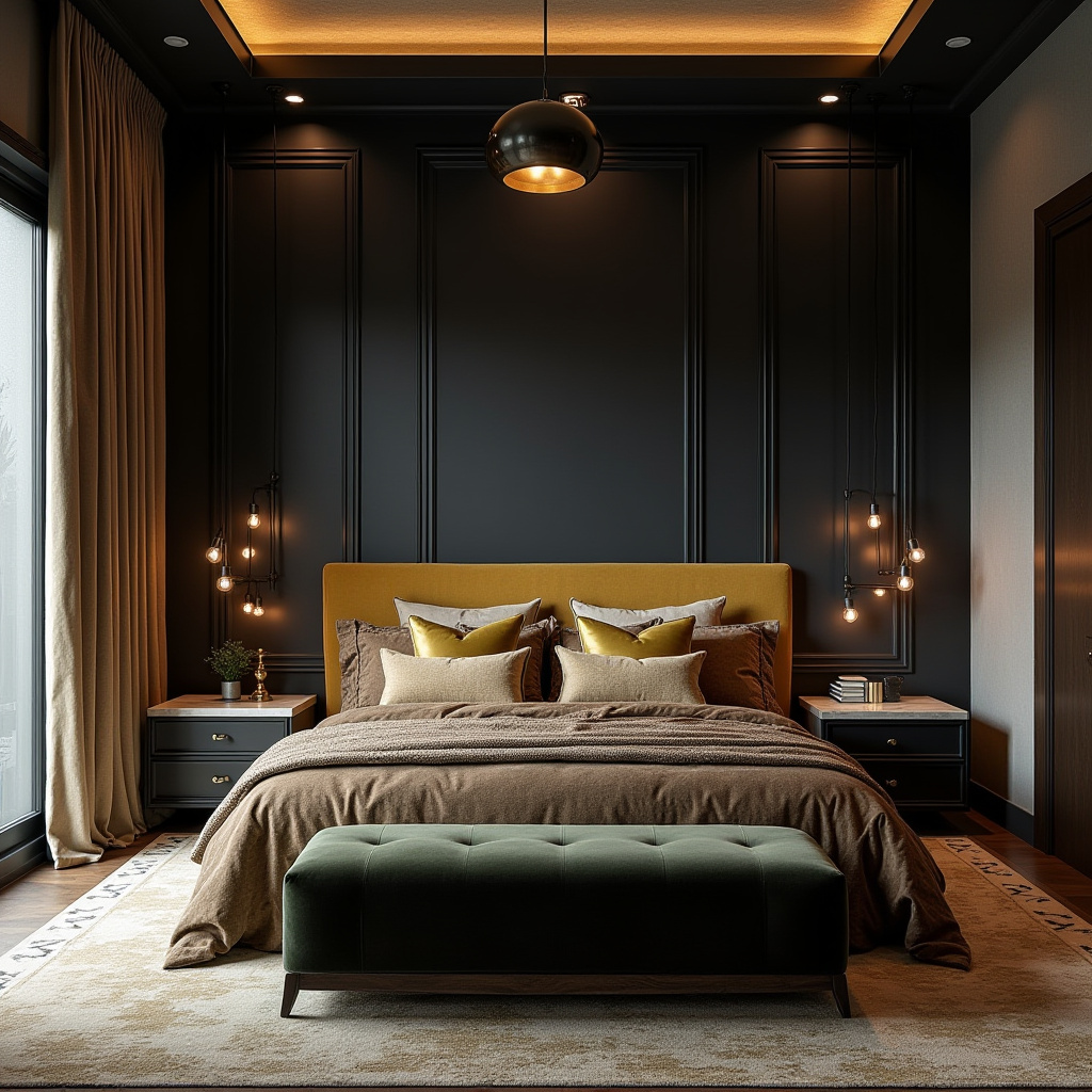 board and batten bedroom accent wall 26