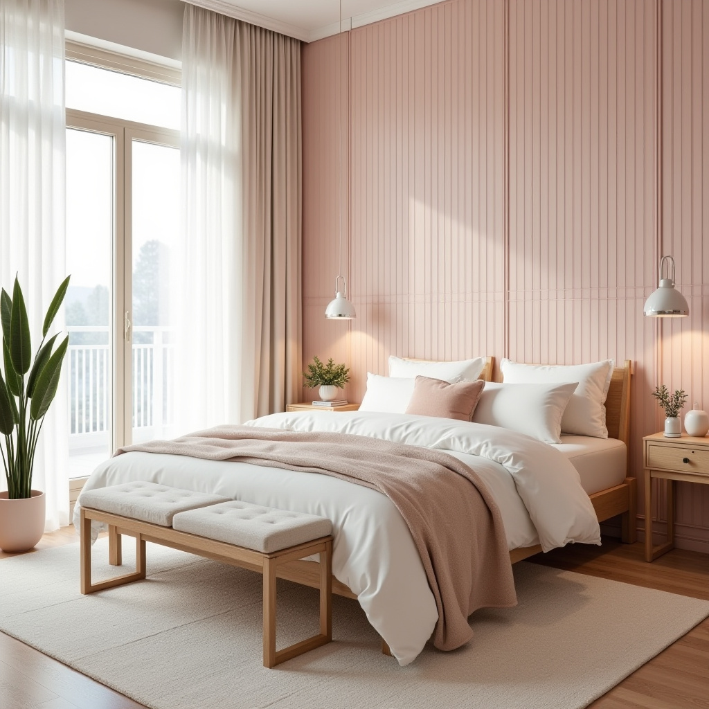 board and batten bedroom accent wall 27