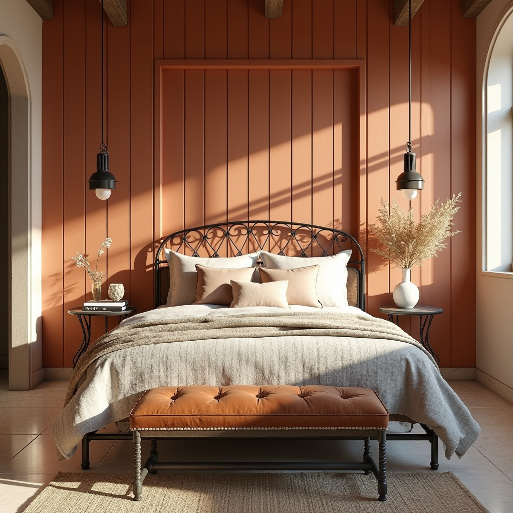 board and batten bedroom accent wall 29