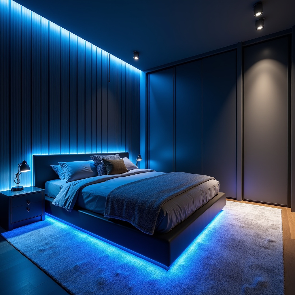board and batten bedroom accent wall 36