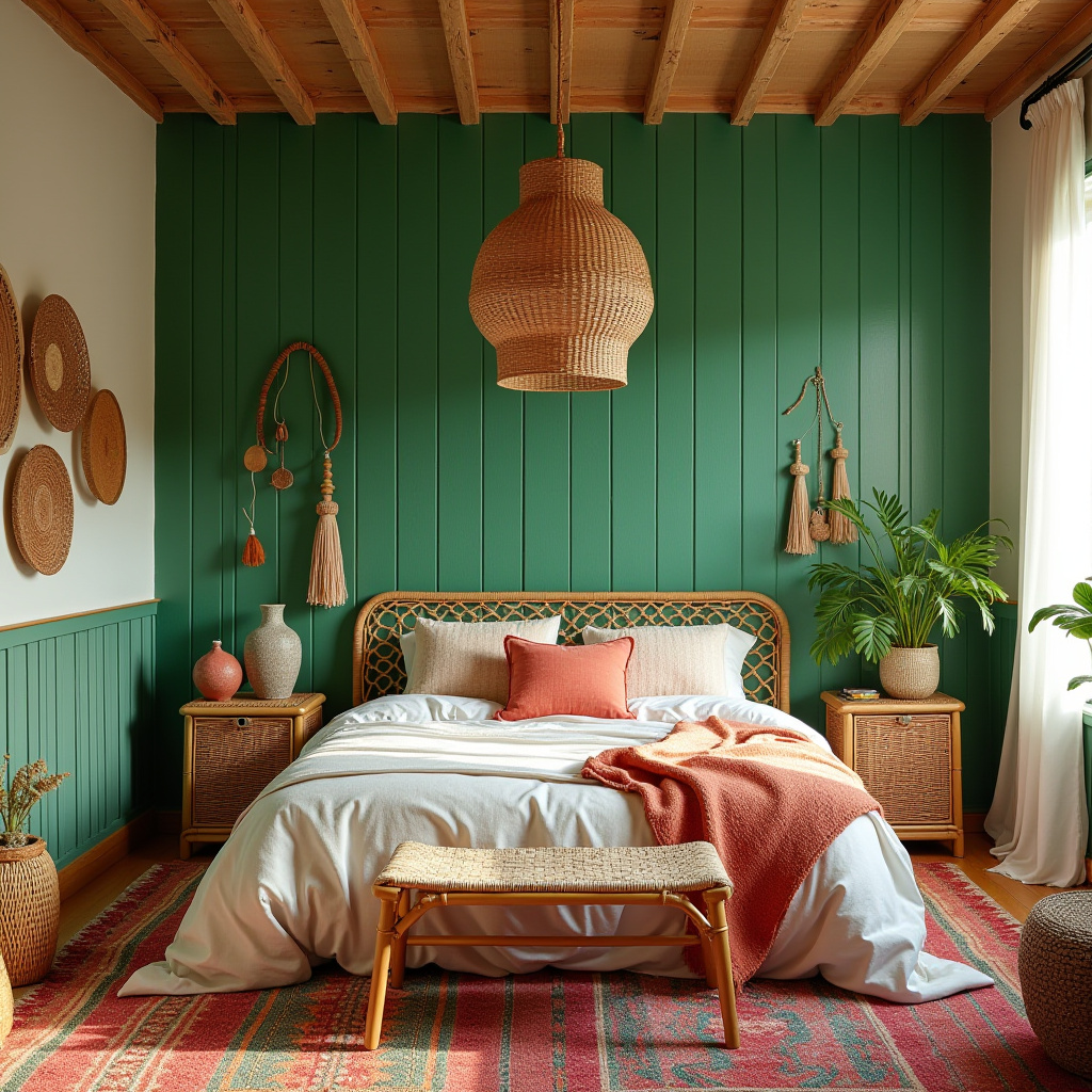 board and batten bedroom accent wall 38
