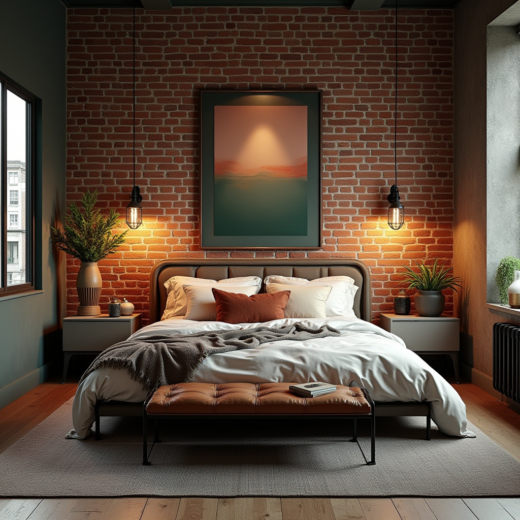 boho bedroom accent wall 18