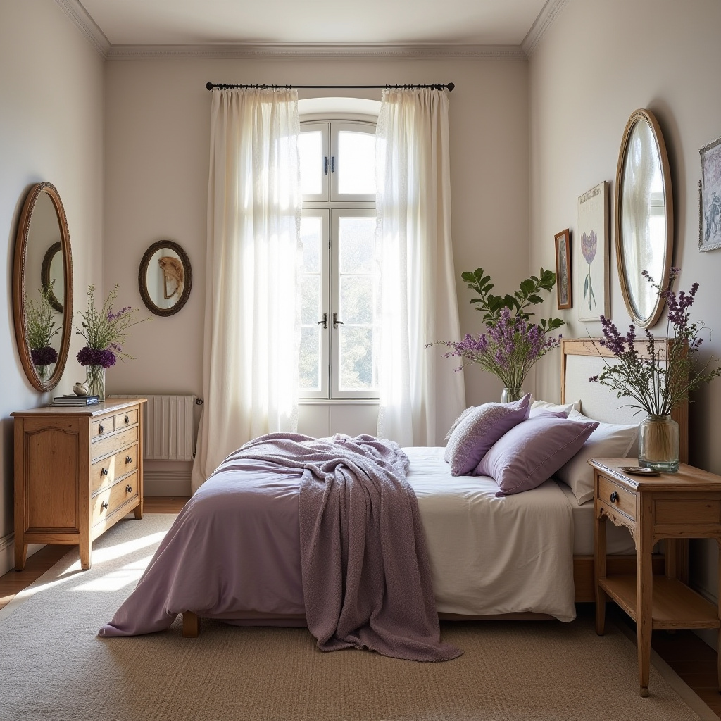 boho bedroom accent wall 19