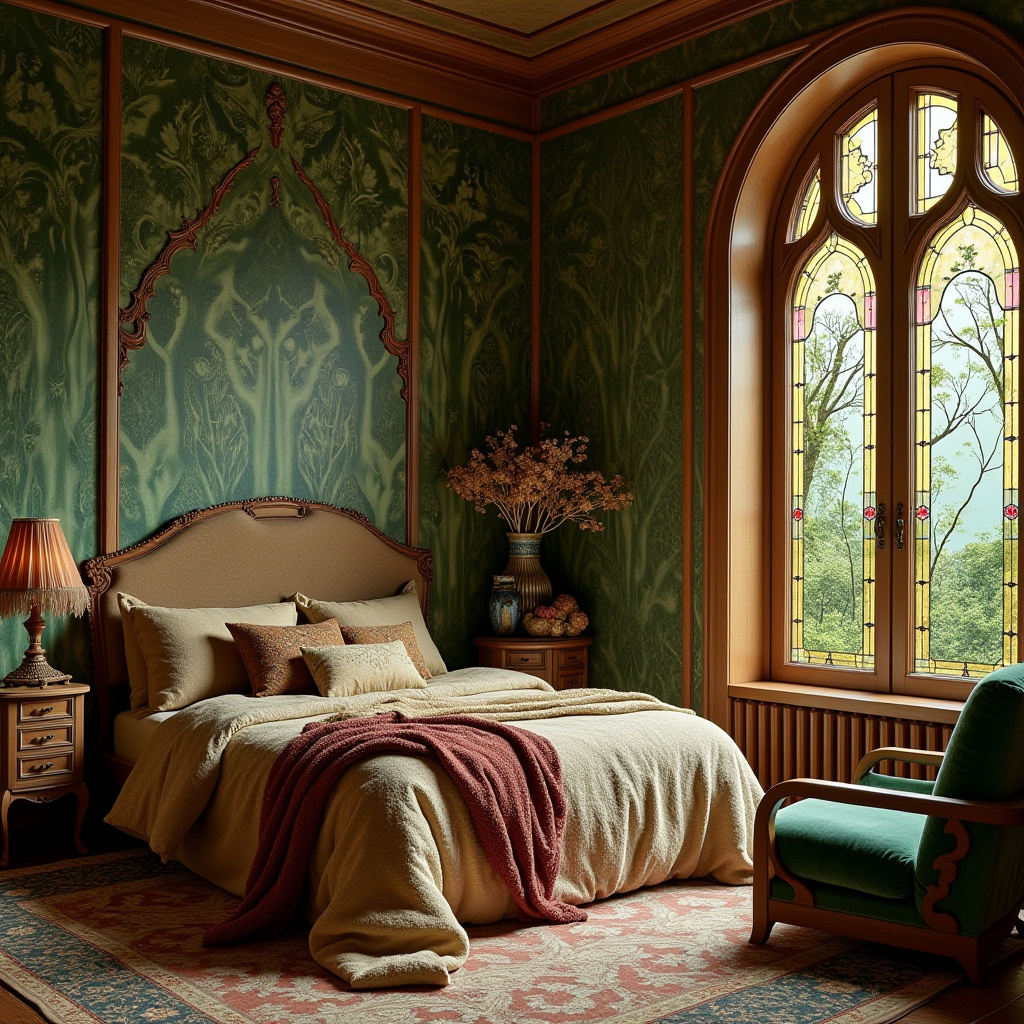 boho bedroom accent wall ideas 11