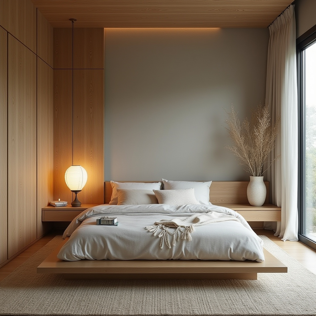 boho bedroom accent wall ideas 27