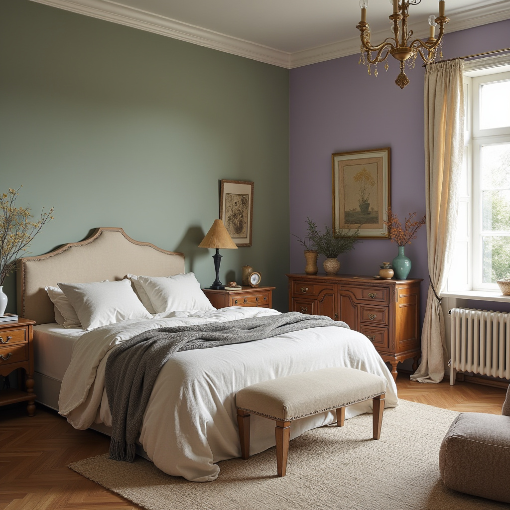 boho bedroom accent wall ideas 29