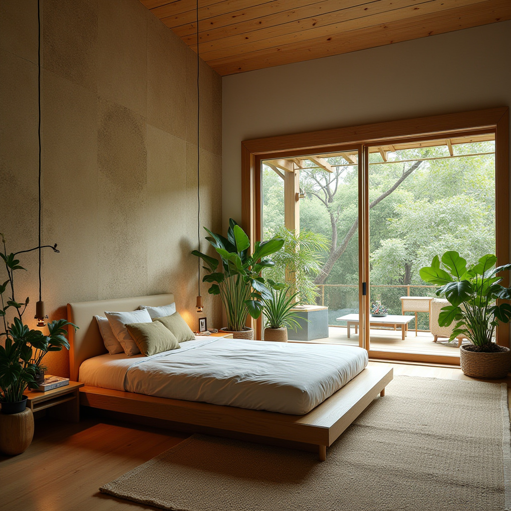 boho wallpaper bedroom accent wall 15