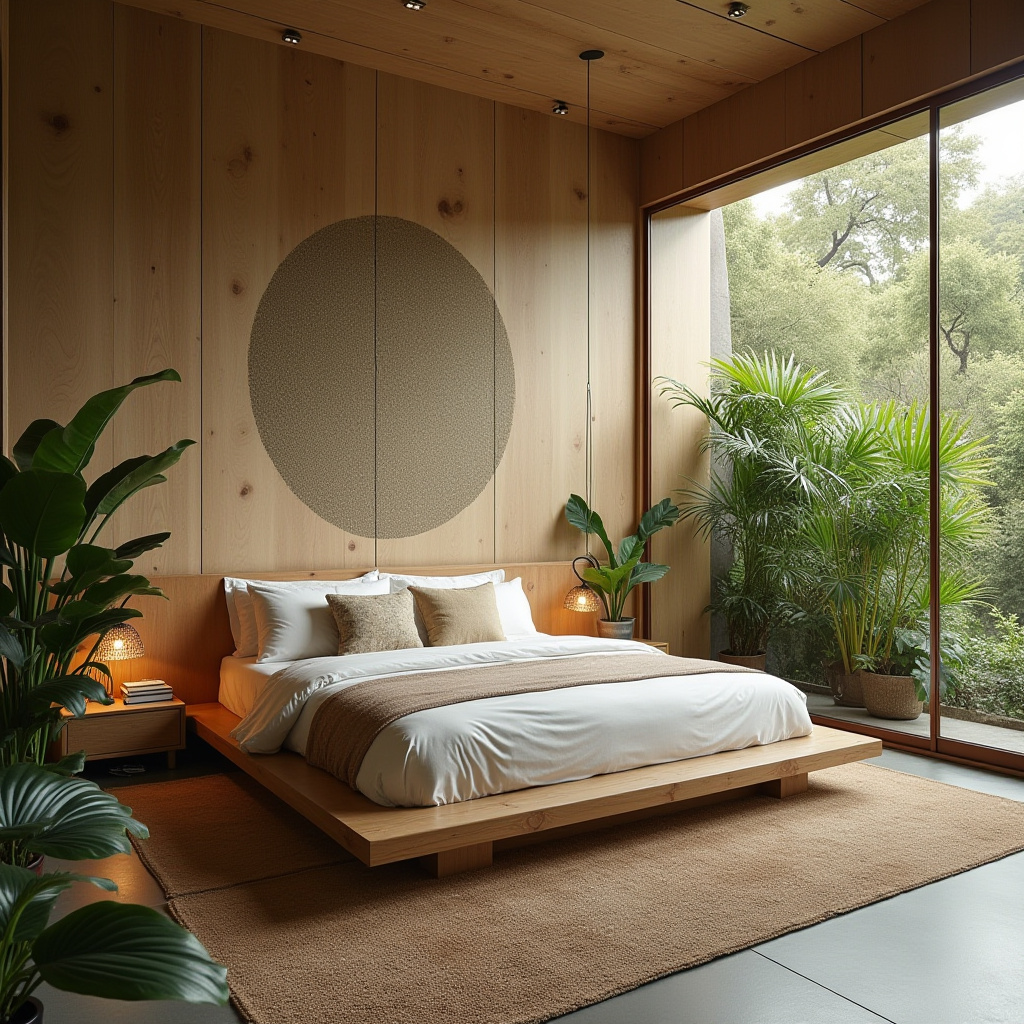 boho wallpaper bedroom accent wall 16