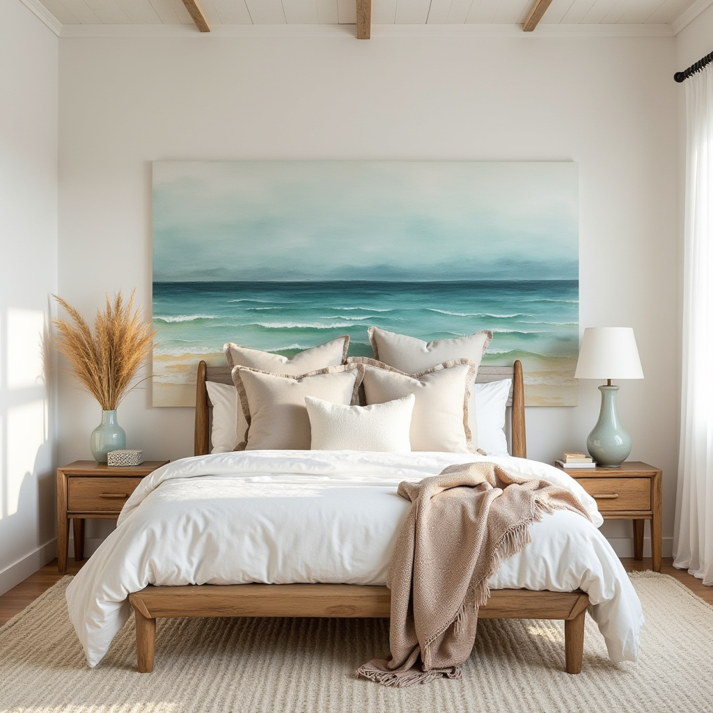 boho wallpaper bedroom accent wall 17