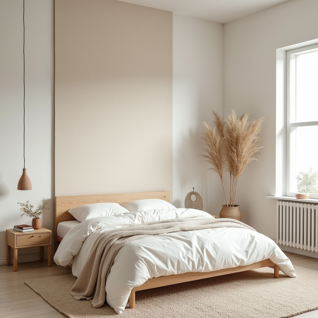 boho wallpaper bedroom accent wall 25
