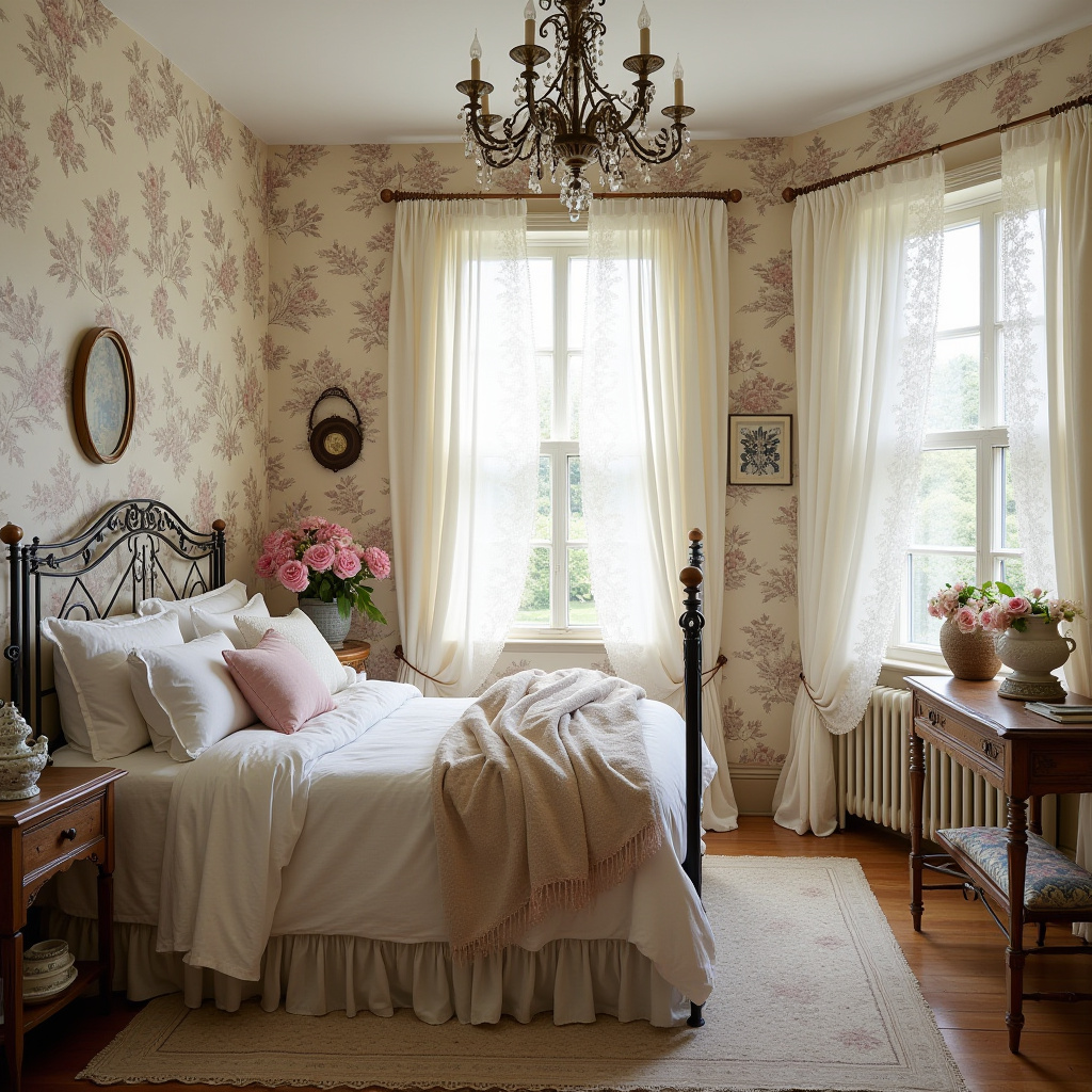 boho wallpaper bedroom accent wall 31