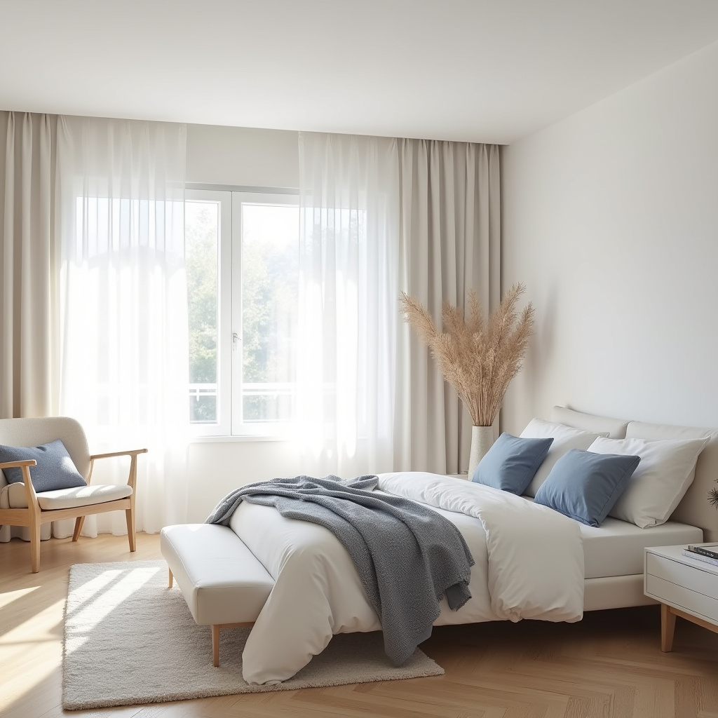 chic modern bedroom details 15
