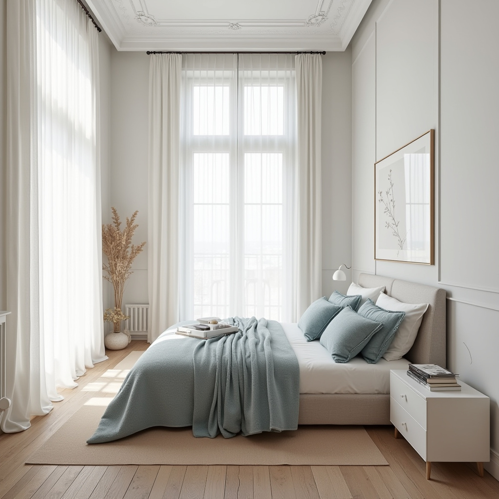 chic modern bedroom details 16