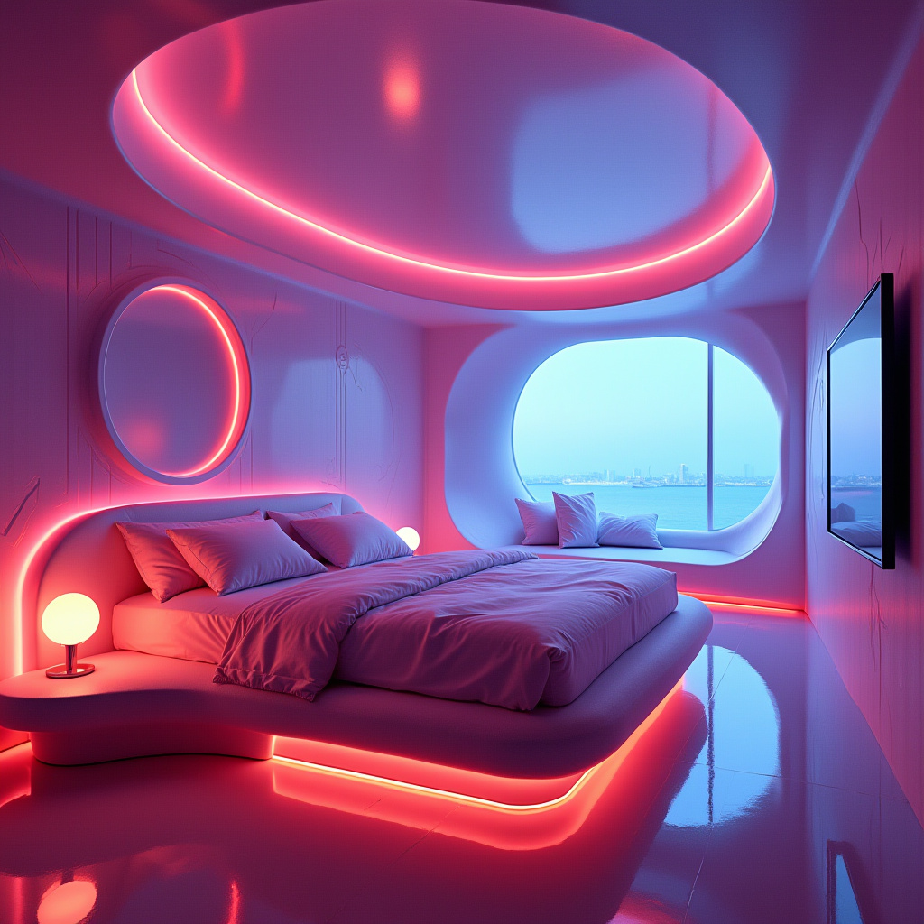 chic modern bedroom details 20