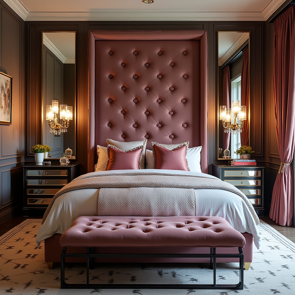 chic modern bedroom details 25