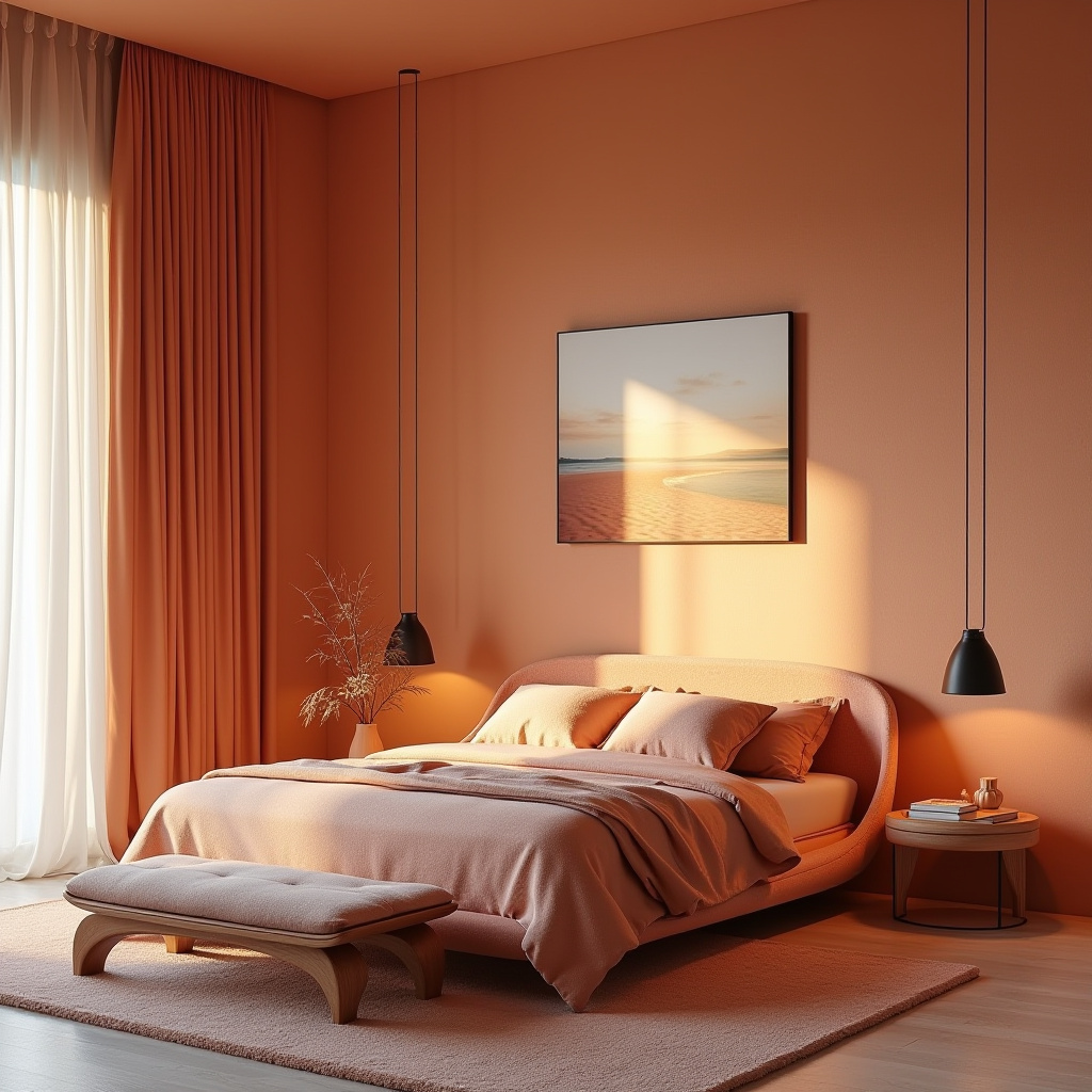 chic modern bedroom details 30