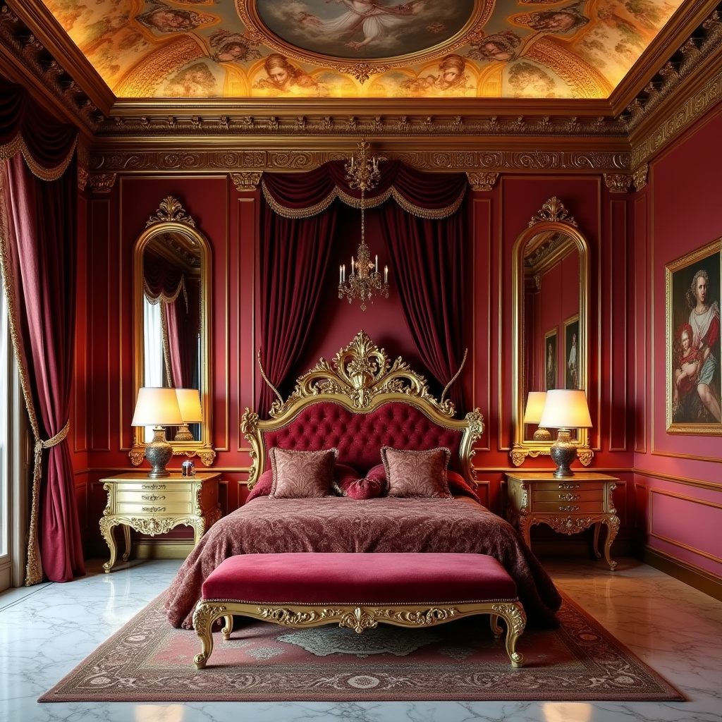 classic luxury bedroom design 16