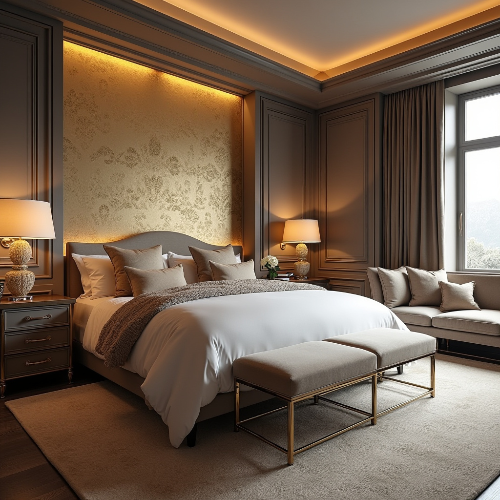coastal bedroom accent wall wallpaper 17