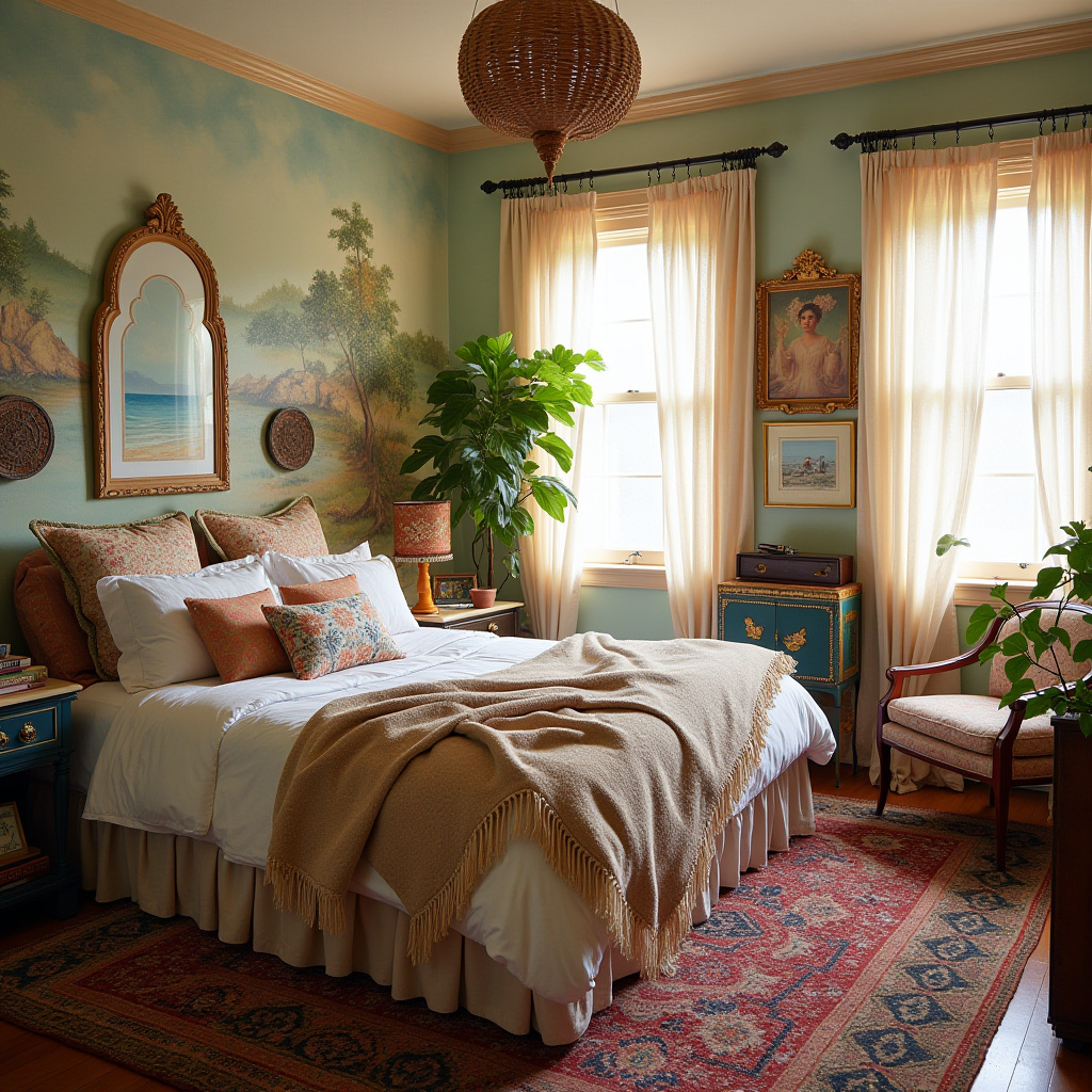 coastal bedroom accent wall wallpaper 22