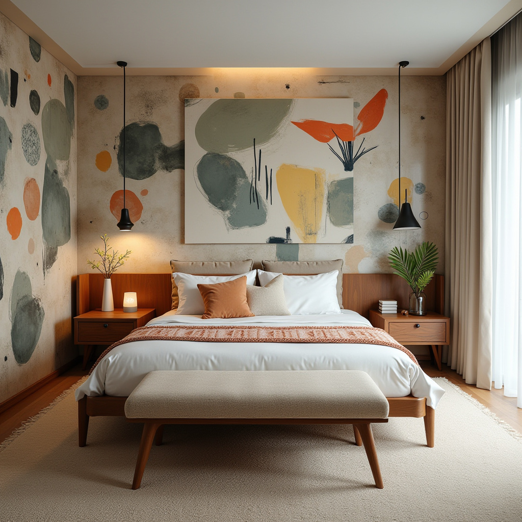 coastal bedroom accent wall wallpaper 28