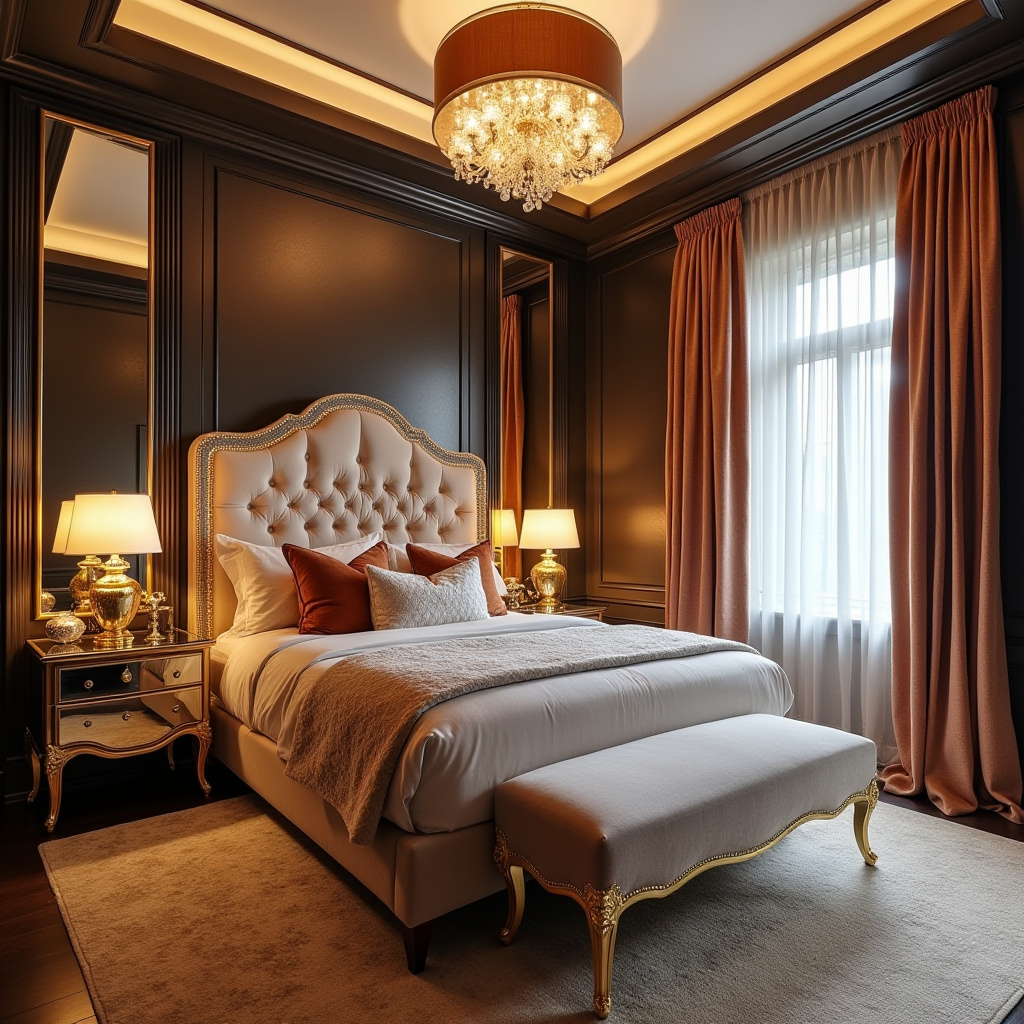 elegant luxury small bedroom ideas 11
