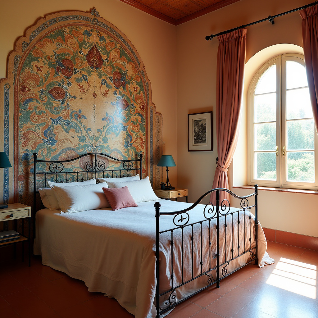 guest bedroom accent wall 12