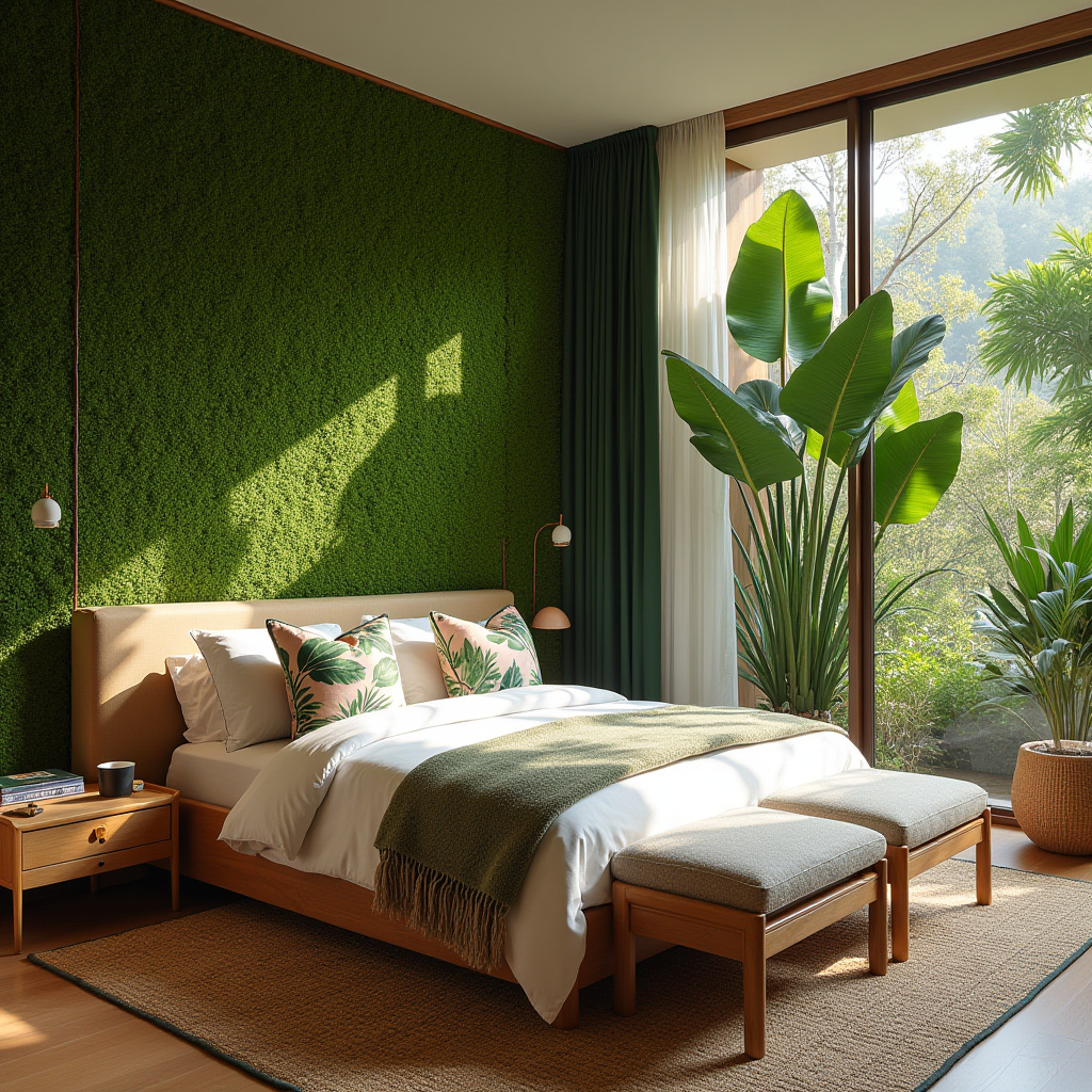 guest bedroom accent wall 19