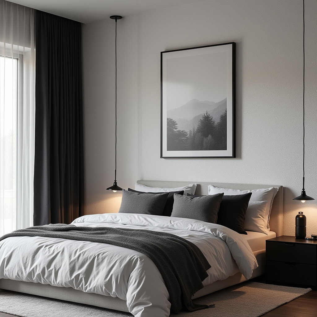 guest bedroom accent wall 27
