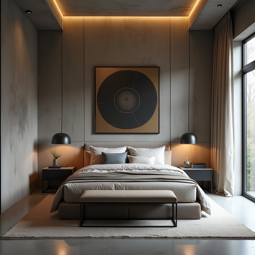 guest bedroom accent wall 40
