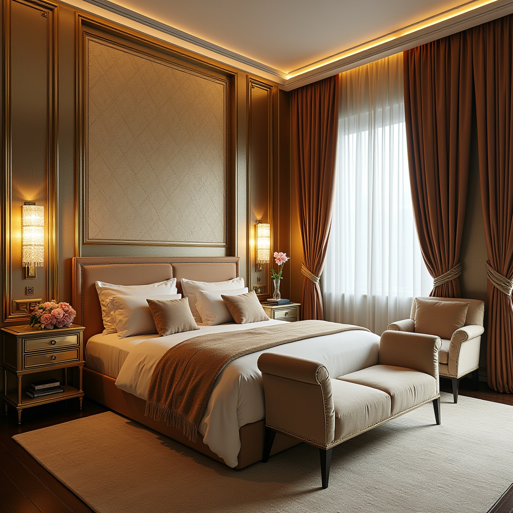 guest bedroom accent wall 9
