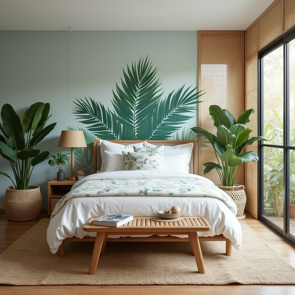 light blue bedroom accent wall 29