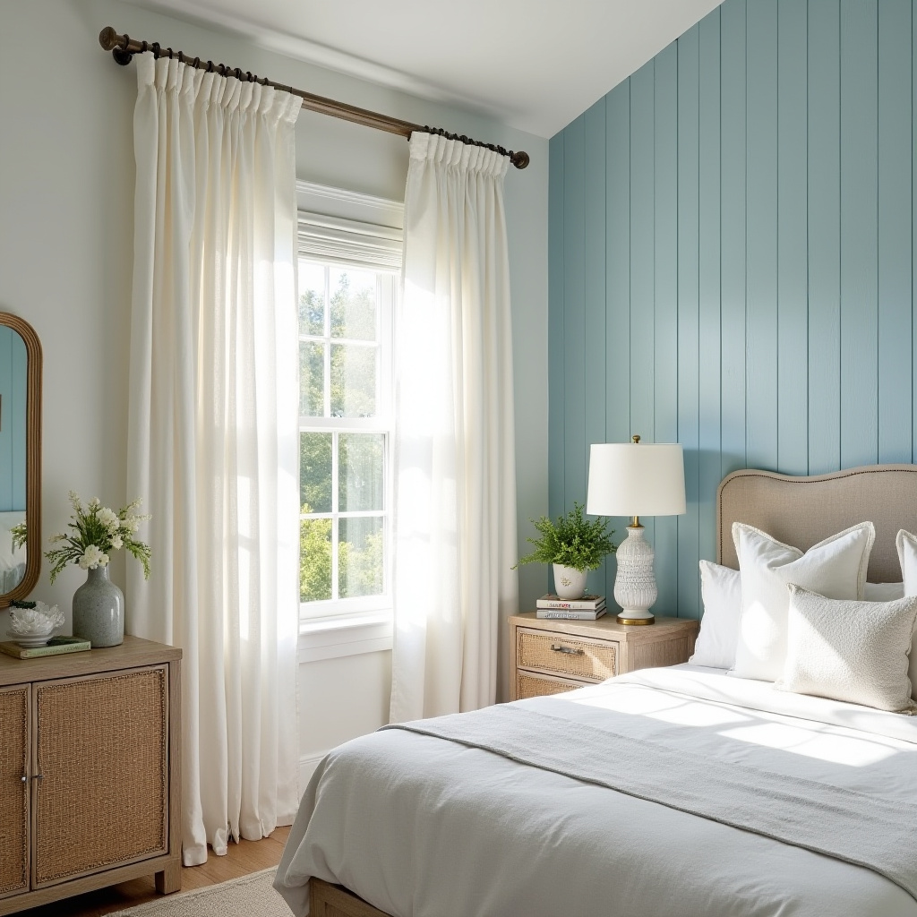 light blue bedroom accent wall 5