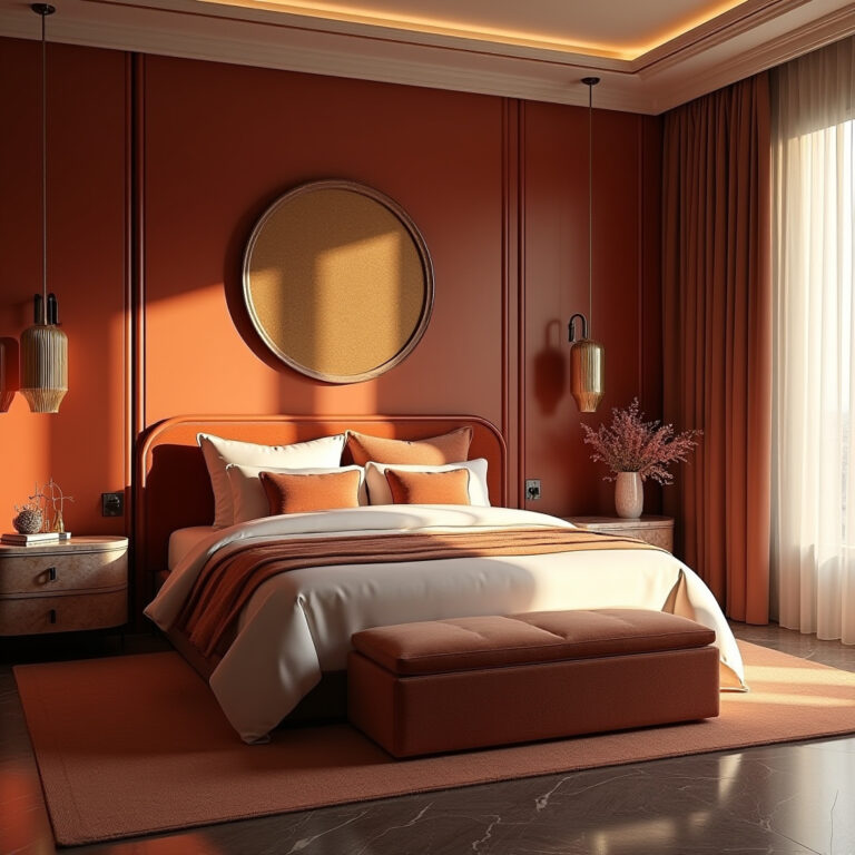 luxury apartment bedroom 1