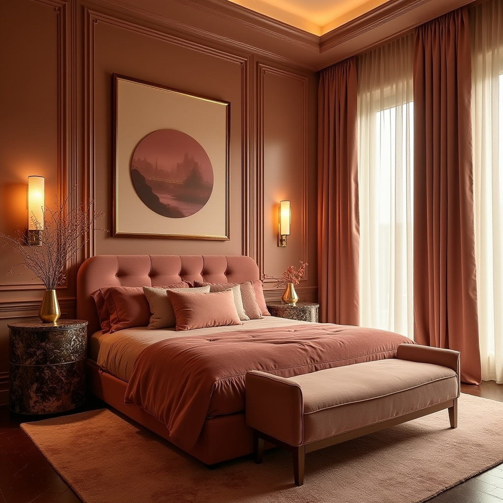 luxury apartment bedroom 2