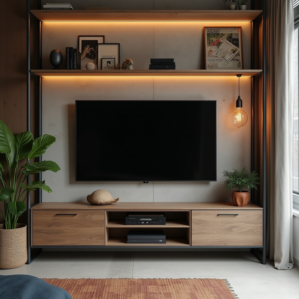 luxury bedroom TV cabinet design 11