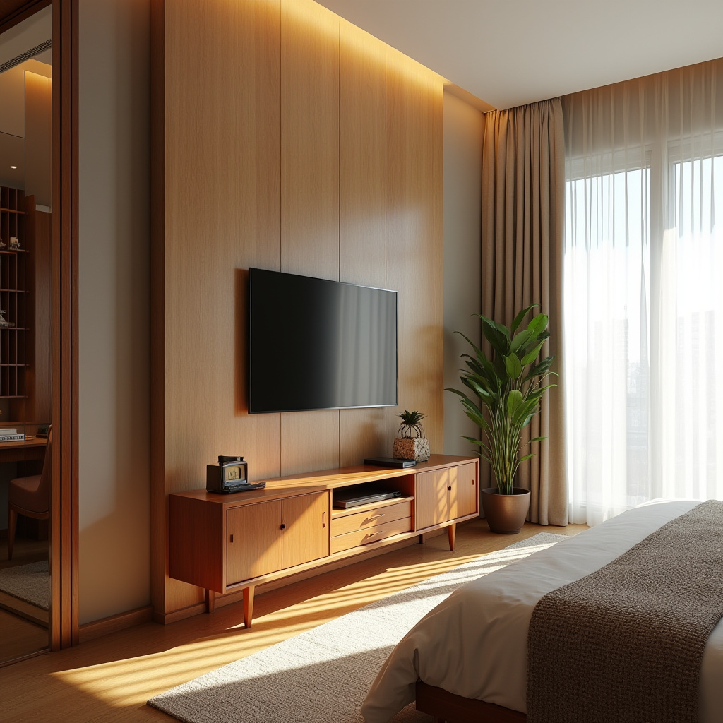 luxury bedroom TV cabinet design 14