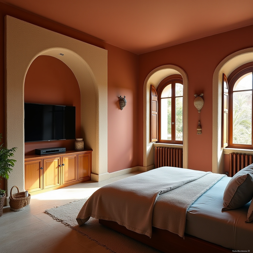 luxury bedroom TV cabinet design 15