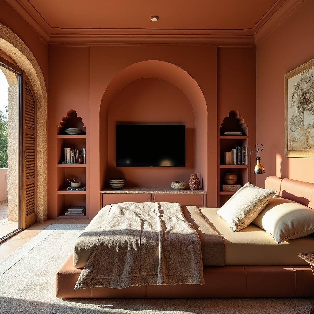luxury bedroom TV cabinet design 16
