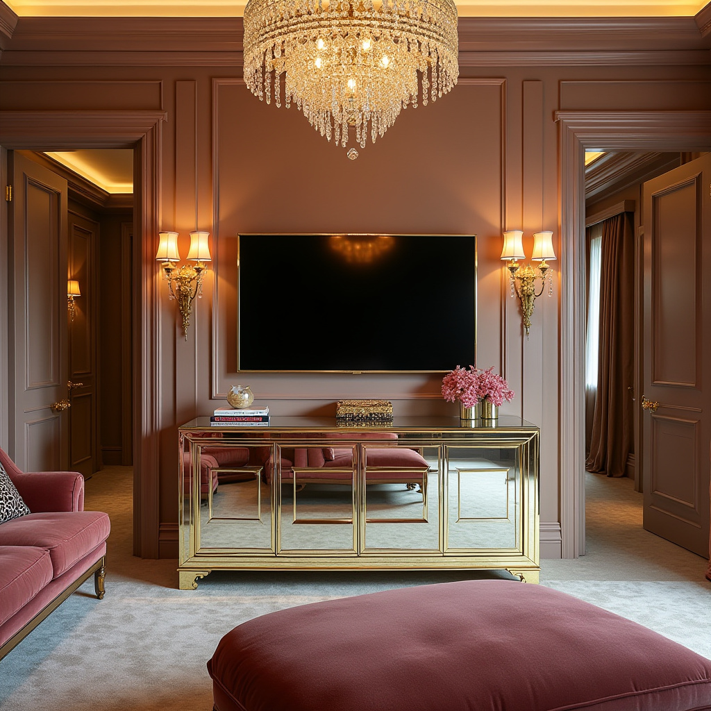 luxury bedroom TV cabinet design 19