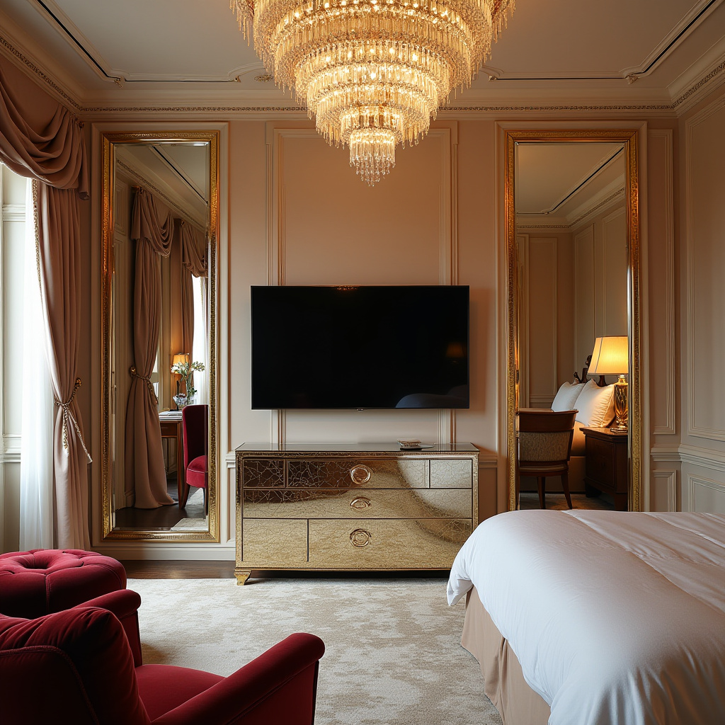 luxury bedroom TV cabinet design 20