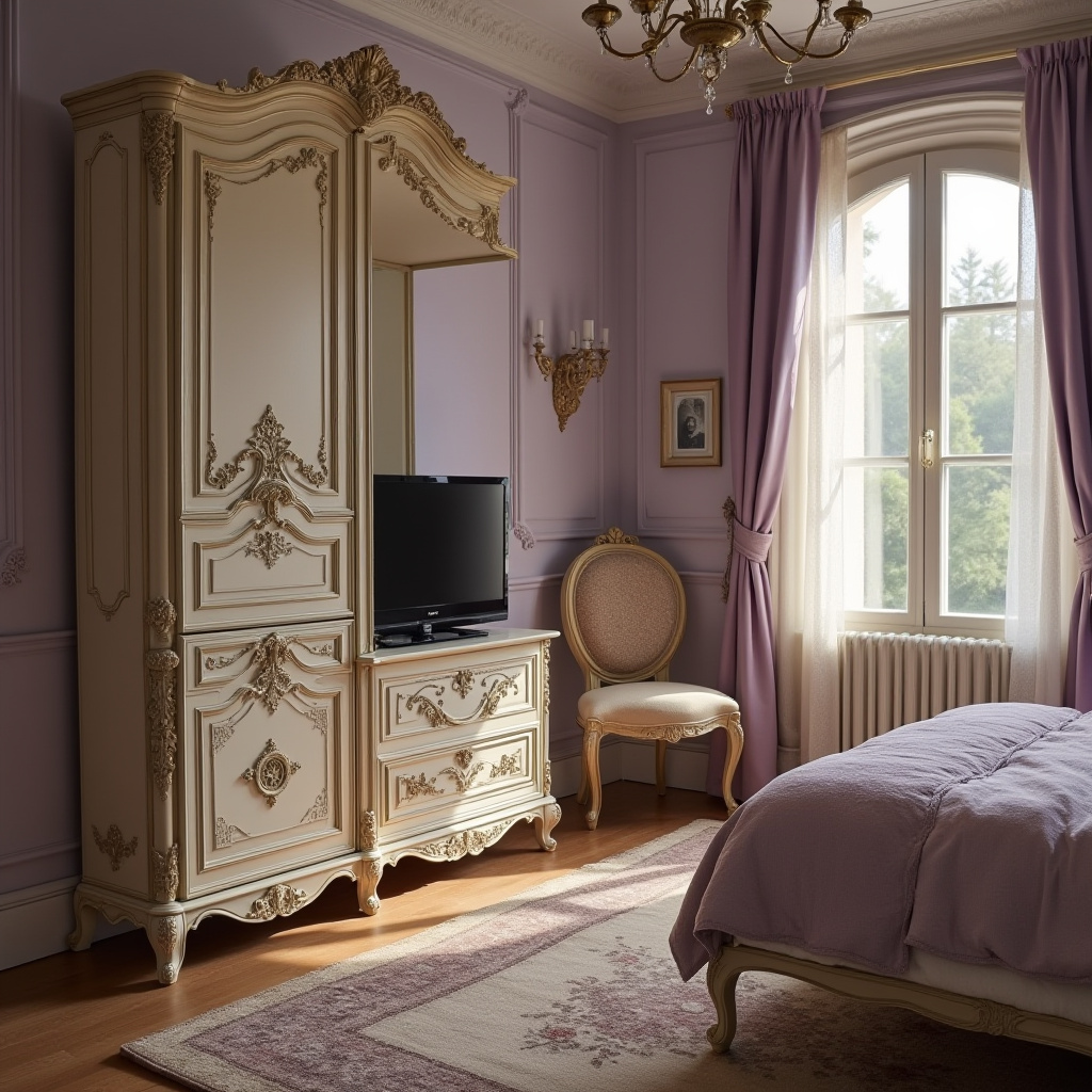 luxury bedroom TV cabinet design 27
