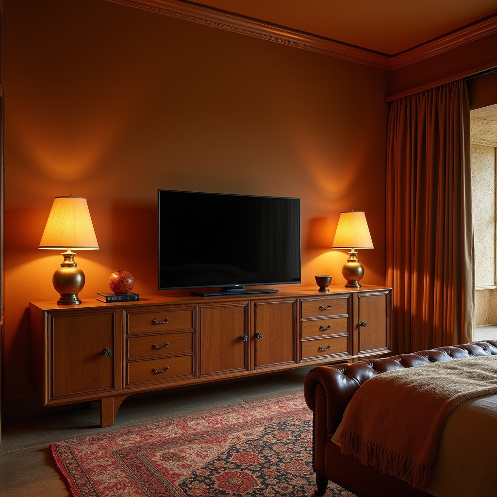 luxury bedroom TV cabinet design 31
