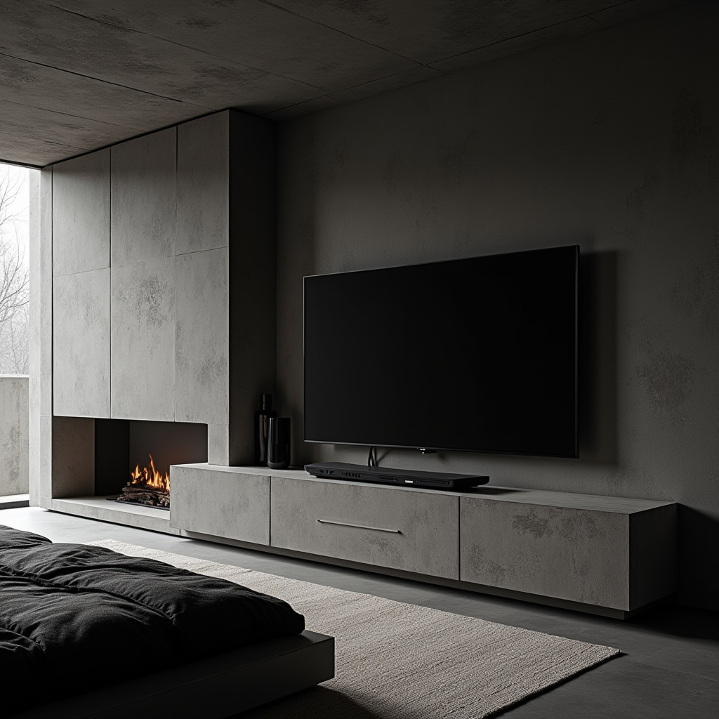 luxury bedroom TV cabinet design 33